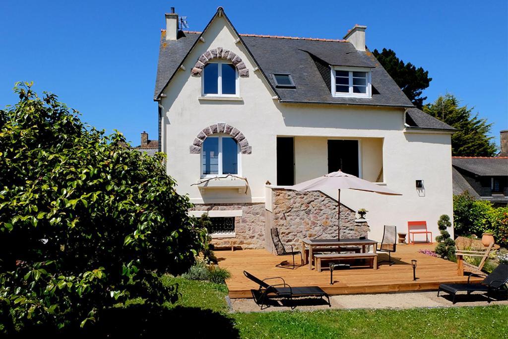 Kerpalud, Maison Neo-Bretonne, Pres De Paimpol Villa Ploubazlanec Exteriör bild